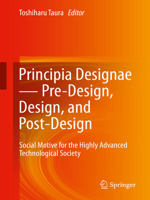 cover image of Principia Designae － Pre-Design, Design, and Post-Design